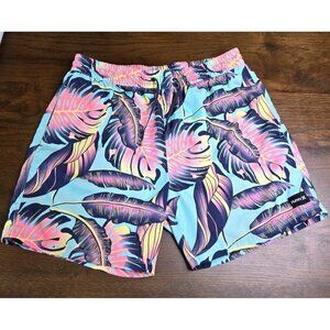 Hurley Mens Floral Print Swim Shorts Size L